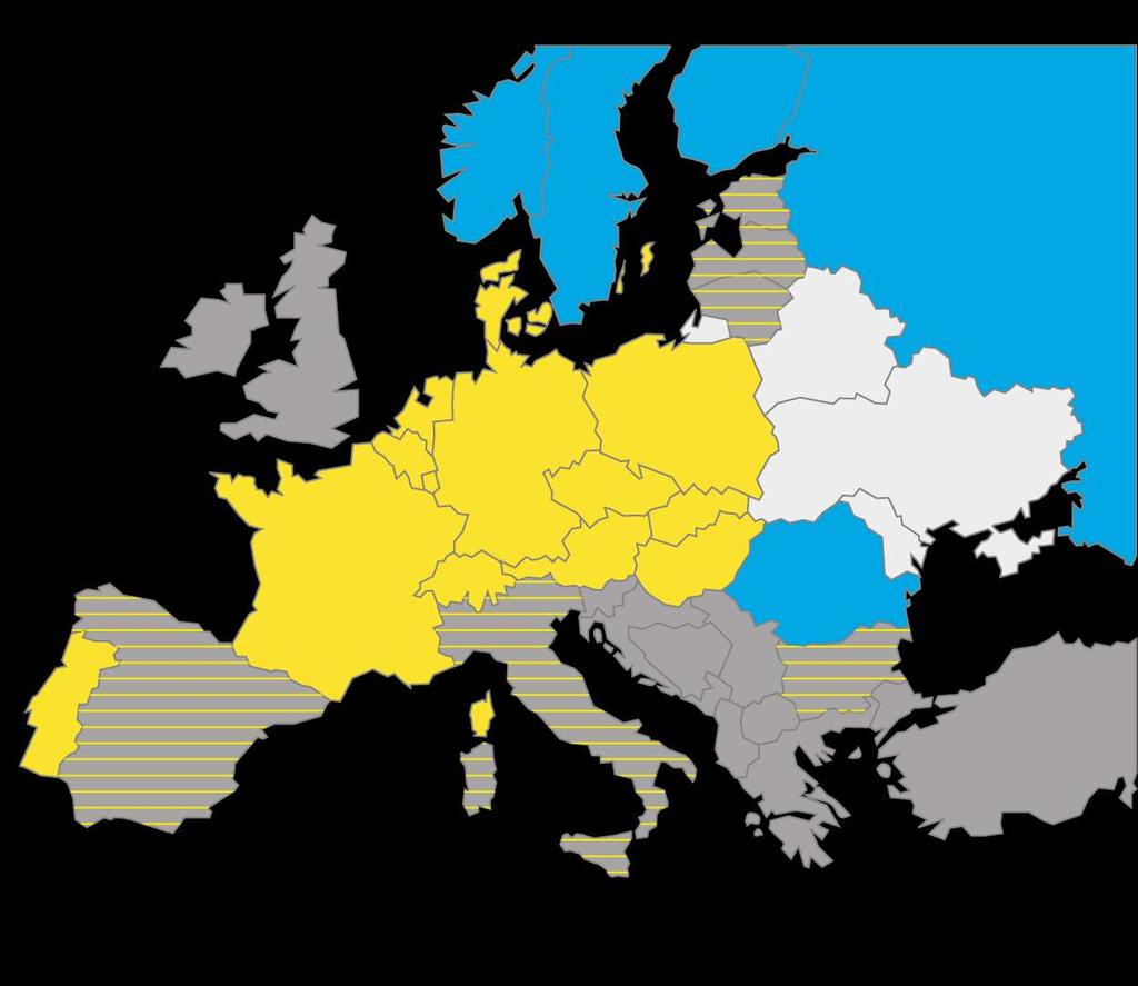 Distribuzione Internazionale FIN N EST S LV RUS IRL DK LT BY Partner +