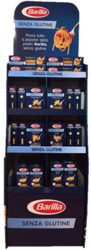 924548290 BARILLA FUSILLI 400G 9 972725143 BARILLA BAVETTE-LINGUINE GF - NEW 12 927126767 BARILLA DITALINI 400G 14 SOLUZIONE ESPOSITIVA 2