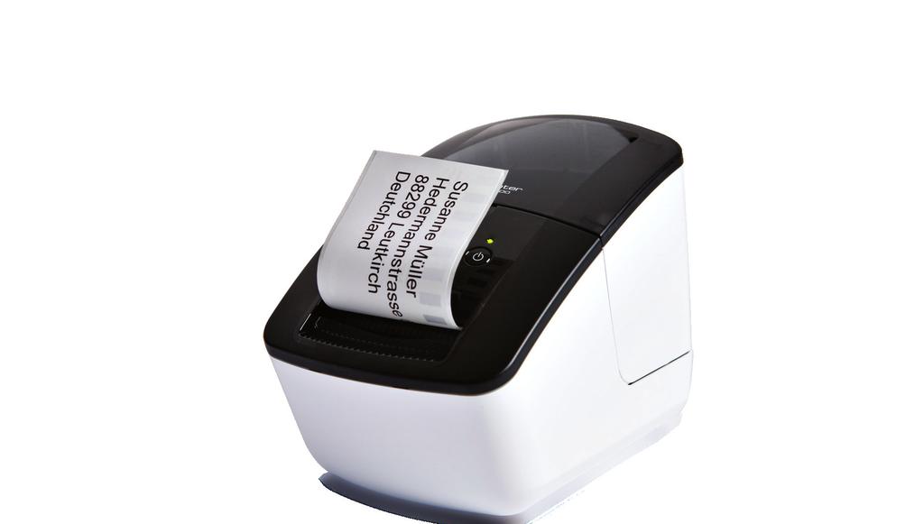 La stampante per etichette ad alta velocità e alta risoluzione Brother QL consente di stampare facilmente delle etichette professionali per un ampia gamma di applicazioni.