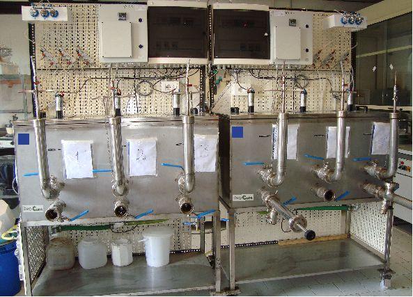 Metodi di valutazione Sistema di laboratorio DA in continuo 9 reattori
