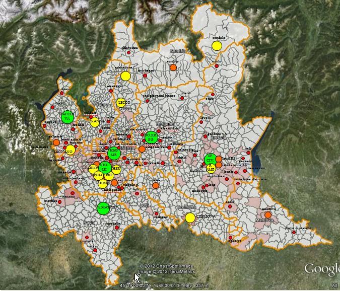 CTS: Centro Traumi di alta Specializzazione CTZ: Centro Traumi di Zona, con