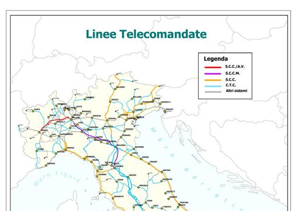 Linee telecomandate