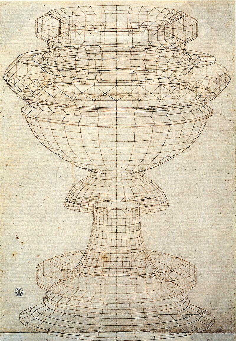 Del secolo successivo sono i disegni di Wenzel Jamnitzer (1507-1585).