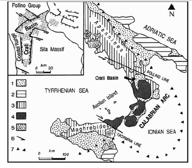 CAPITOLO 1 Inquadramento geologico-regionale 1.1. Introduzione: L area di studio del presente lavoro è localizzata in Calabria nordoccidentale e rientra nella media Valle del Fiume Crati.