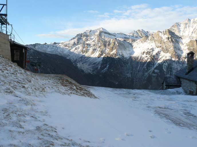 SAN DOMENICO DI VARZO (VB) - SURVEY LUNGO LA SEGGIOVIA PER L ALPE CIAMPORINO IN PREVISIONE DELLA SUA SOSTITUZIONE CON LA COSTRUENDA FUNIVIA.