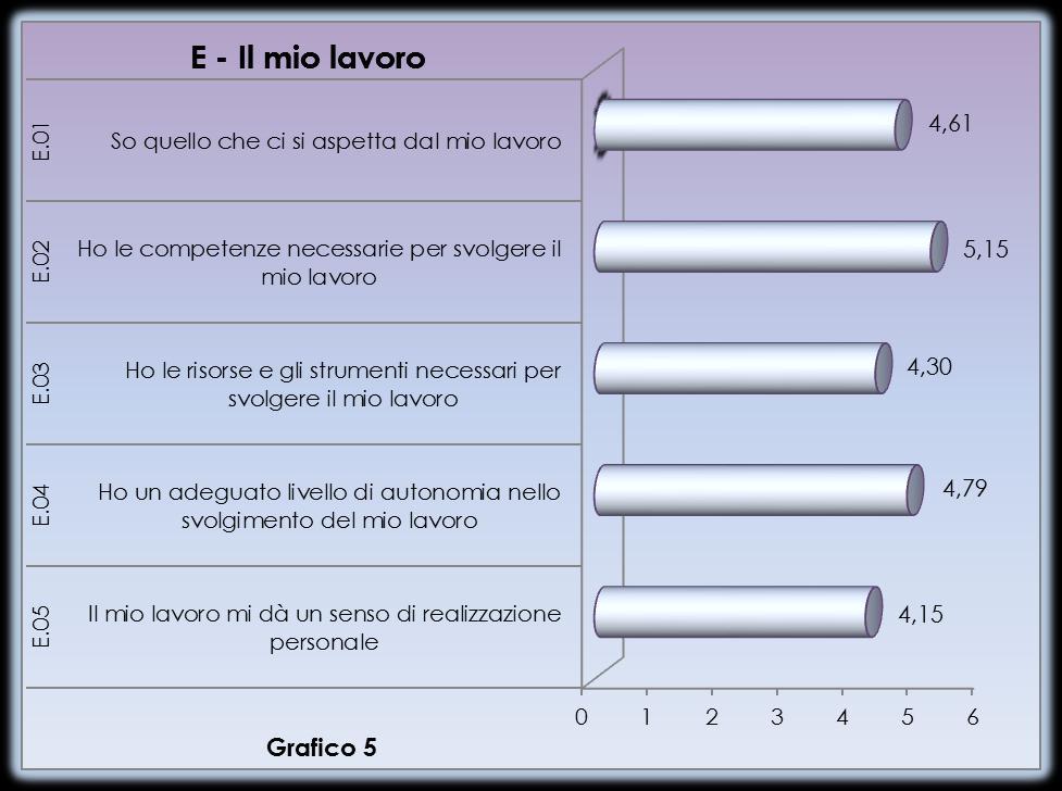 Il percorso professionale non è ben delineato e chiaro e il ruolo svolto non è generalmente ritenuto adeguato al profilo professionale.