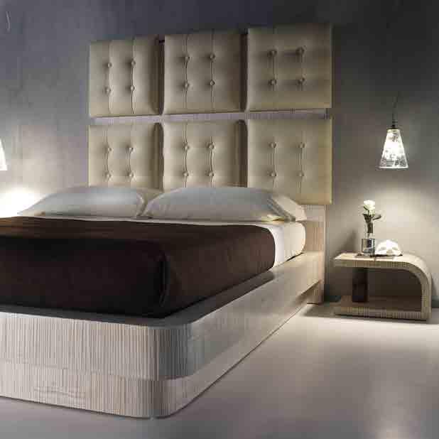 A150 AC 2_ Giroletto Kristal contenitore Kristal openable bed 181x220 h30 A150 AO 0_ Comodino Kristal Kristal night table 50x40
