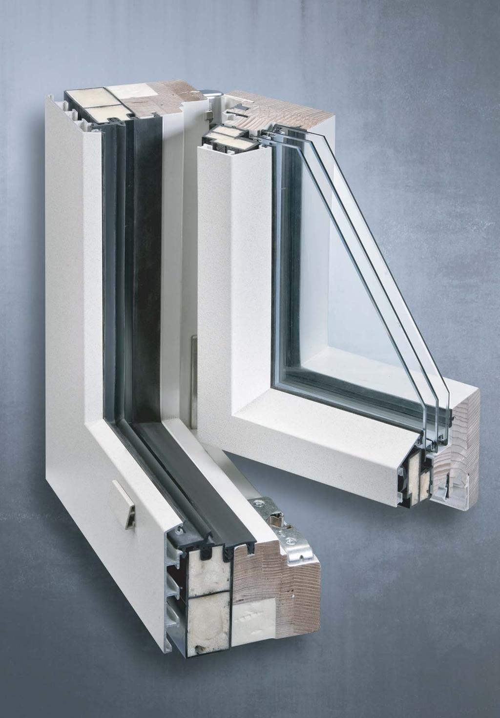 wipes out Thermal transmittance, making this frames suitable