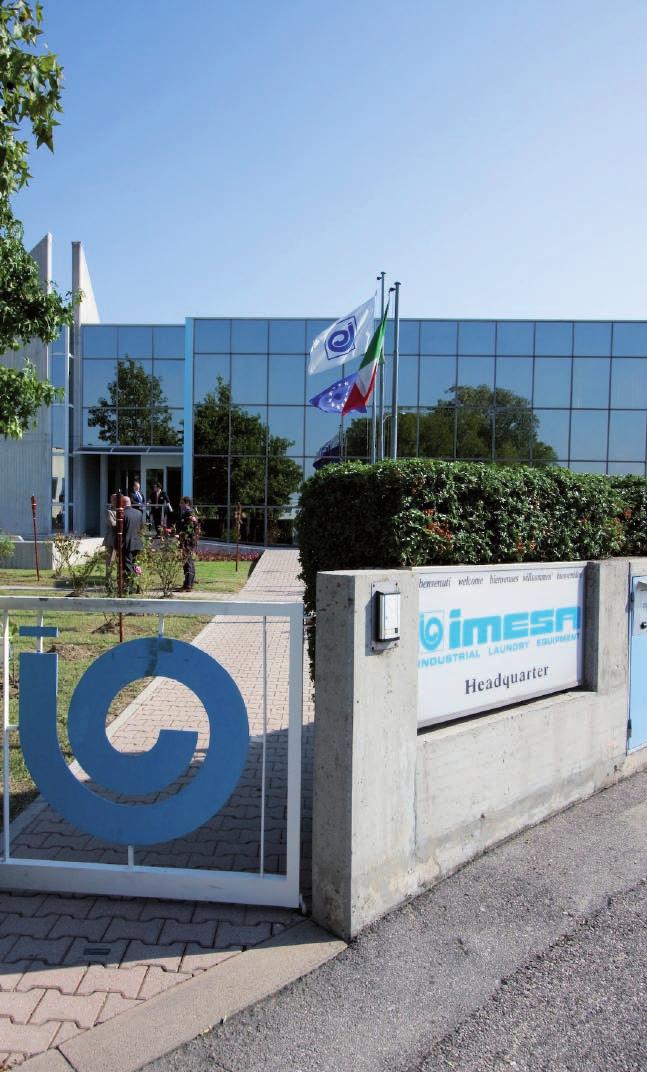 IMESA è l azienda italiana leader nella produzione di macchine e sistemi per lavanderie.