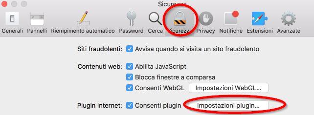 ch. Non effettuare il login! Aprire nel menu Safari () Preferenze().