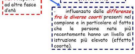 reddito relativo, che nasce dal confronto fra le risorse