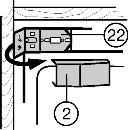 u Applicare nuovamente il coperchio Fig. 17 (2) scatto. u Chiudere tutti i fori con tappi Fig. 17 (30,5). u Applicare a scatto il coperchio Fig. 18 (11) sul supporto cuscinetto centrale Fig. 18 (3).