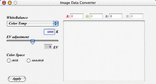 Regolazione di un fermo immagine All avvio di Image Data Converter viene visualizzata la schermata di regolazione.