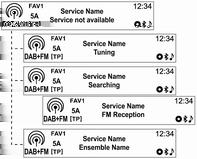 Se l'elenco delle stazioni DAB è vuoto, l'elenco stazioni DAB viene aggiornato automaticamente.