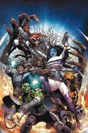 L A N UO V I S S IM A Anteprima» Panini Comics GUARDIANI DELLA GALASSIA 6 Inizia qui la nuova serie Guardians of Infinity! Rocket contro la Cosa in una storia completa!