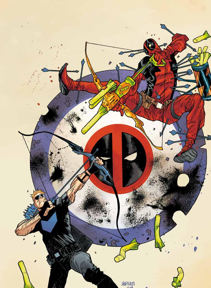 OCCHIO DI FALCO CONTRO DEADPOOL EDIZIONE DELUXE JACOPO CAMAGNI E MATTEO LOLLI OSPITI D ONORE A RIMINI- COMIX 2016!