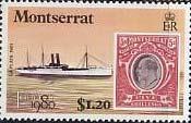1876-Monserrat n 2 (GB n 27)