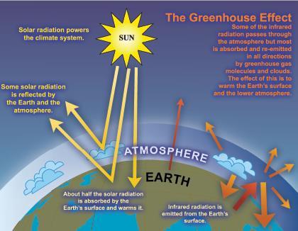 rivoluzione industriale (1800) l uomo ha modificato il clima attivamente, mediante l immissione in atmosfera di miliardi di tonnellate di gas ad
