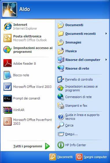 CONFIGURAZIONE PER POSTAZIONI CON SISTEMA OPERATIVO WINDOWS XP (HOME/PROFESSIONAL) A) Disattivare (spegnere) la scheda wireless del proprio portatile prima di avviare la configurazione e riattivare