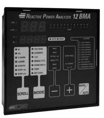 Microprocessor Power Factor Correction relays IND or CAP power factor indication led Insertion step indication led Terminal strip connection Relays 250Vac-5A Relays 415Vac 1,3A CEI EN 61010-1 CEI EN