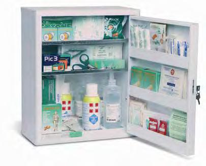 ITALIAN LIFESTYLE ARMADIetto pronto SOCCORSO COD. C000 MISURE 460x300x140 mm CONTENUTO - 1 copia Decreto Min 388 del 15.07.