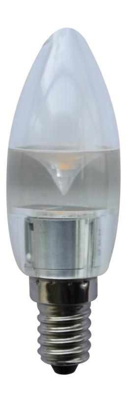 Lampada oliva a led attacco E14 3 mod.