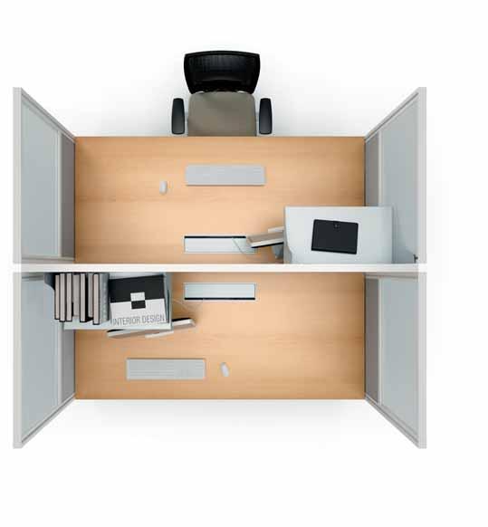 Screens have been designed with the logic of overlapping sections which create 3 heights and 7 widths.
