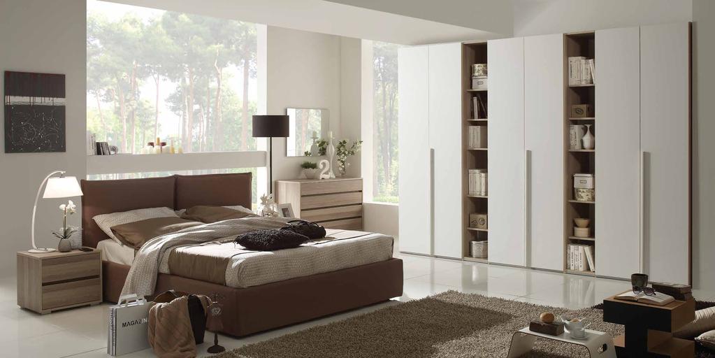 123 COLLEZIONE ANDALUSIA Codice: 0SPCO0024FR Cordoba - Frassino Bianco Armadio 322 x 55 x