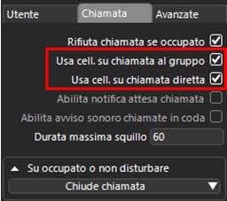 2.15 Parallel Ringing Per poter ricevere le chiamate anche in mobilità sul proprio cellulare è possibile attivare, da Impostazioni Chiamata, il servizio Parallel Ringing in due modalità: solo