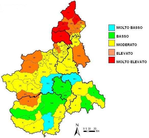 La Regione Piemonte, fin dal 1984, si era dotata di un sistema di calcolo dell indice di pericolo di incendio che, sulla base di dati meteorologici, permetteva di valutare la predisposizione dei