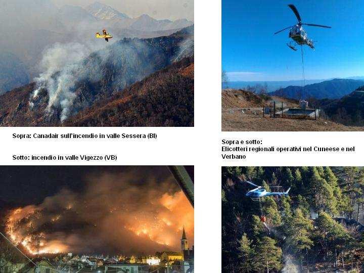 I dati sotto riportati evidenziano la particolare intensità dell emergenza incendi boschivi