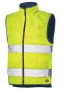 1 2 471 Gilet REFLEX Taglia UNICA Tessuto 100% poliestere. Peso 120 g/mq.