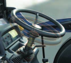 A macchina in moto si inserisce e disinserisce con un pratico pulsante dotato di fermo di sicurezza posto sul cruscotto.