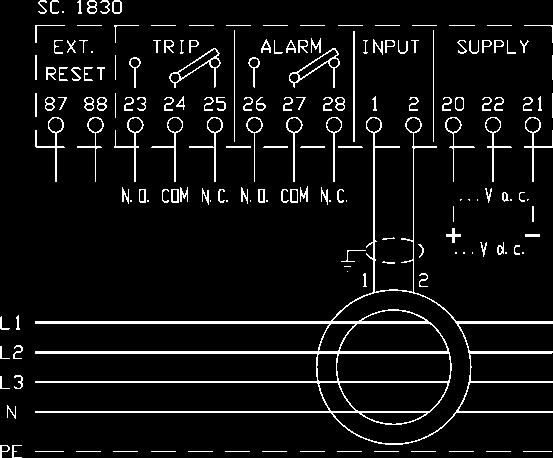 ..5s a passi di/in steps of 0,01sec precisione ritardo delay accuracy 5% frequenza di lavoro operating frequency 47.