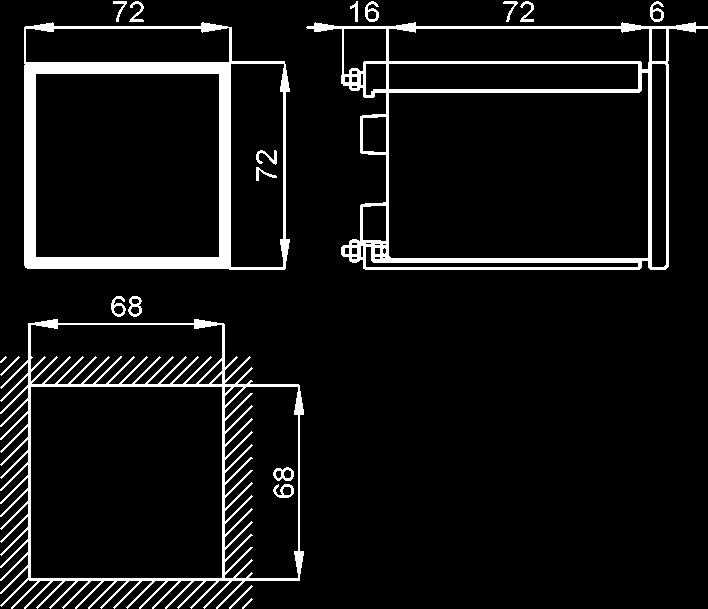 ..5 sec in 2 campi / ranges precisione ritardo delay accuracy ±10% del valore impostato / of the set value frequenza di lavoro operating frequency 47.