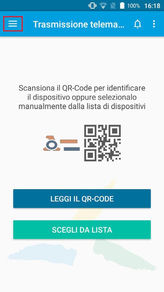 CORRISPETTIVI Interfaccia corrispettivi Interfaccia sezione corrispettivi Per visualizzare la sezione dei Corrispettivi cliccare sul pulsante in alto a sinistra per aprire il menu laterale e