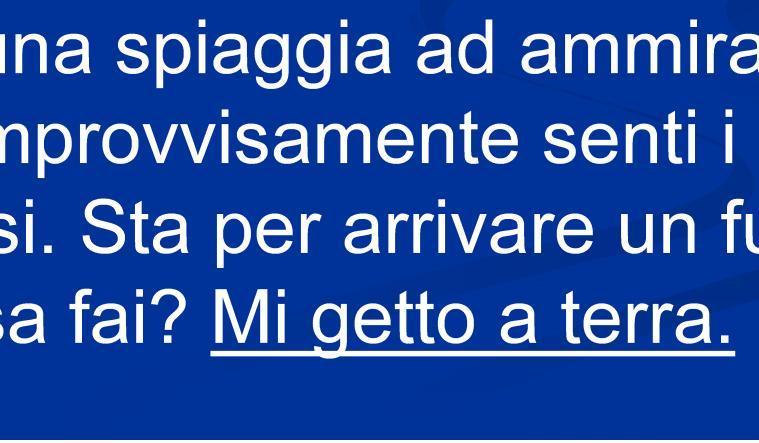 3) I pericoli dell elettricità Stai su una