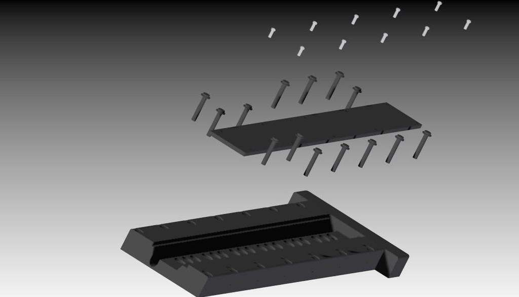 Coperchio di protezione Il coperchio è composto da due moduli: Un secondo modulo protegge rail ed iniettori Un primo modulo, presenta: -18