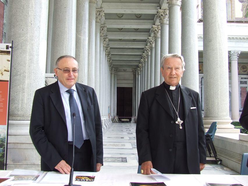 di San Paolo fuori le Mura, all inaugurazione a Roma nel