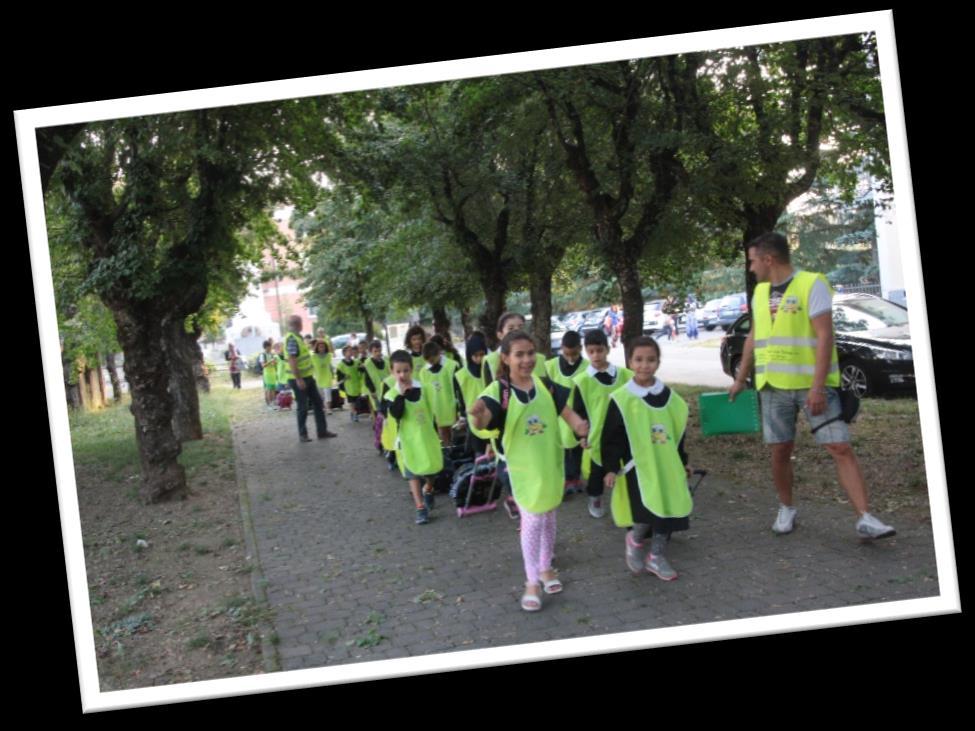 Movimento Il Piedibus dà la possibilità ad ogni bambino e adulto accompagnatore di fare del REGOLARE ESERCIZIO FISICO.