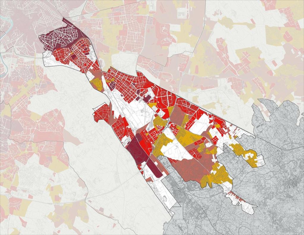 SISTEMA INSEDIATIVO: LE CITTÀ DEL PRG Re di Roma Cinecittà