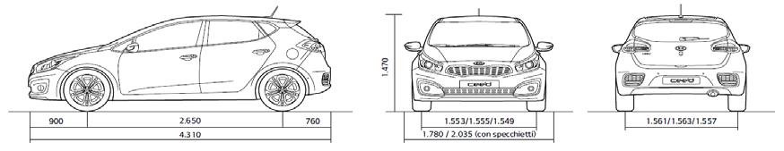 (dati riferiti alla versione 5 Porte) Active 1.0 TGDi 100 CV ECO Listino IVA e messa su strada incluse 17.750 19.750 20.250 22.750 20.250 22.250 24.250 24.250 26.