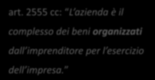 2082 cc: E' imprenditore chi esercita professionalmente un'attività economica organizzata al