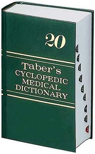Taber s Cyclopedic Medical Dictionary Da oltre 65 anni, il Taber fornisce a studenti, infermieri e professionisti sanitari le definizioni e le informazioni necessarie a garantire un elevata