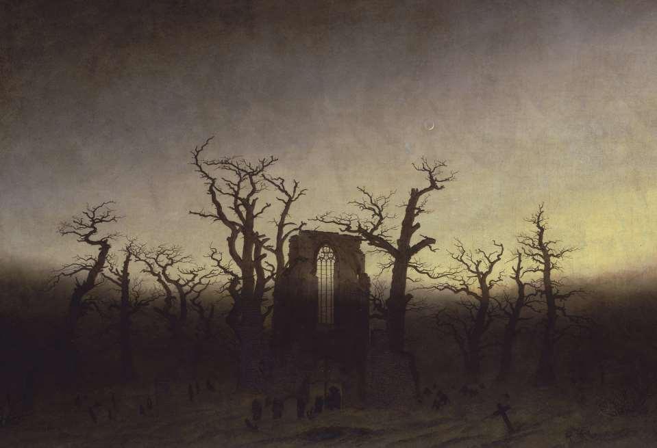 Caspar David Friedrich: Abbazia nel