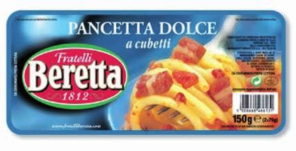 Pancetta a cubetti BERETTA