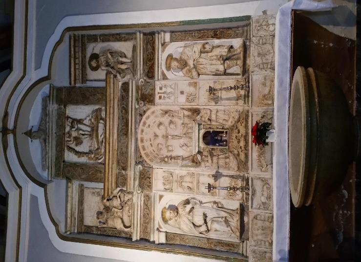 Pala D altare marmorea Attribuita al Gaggini