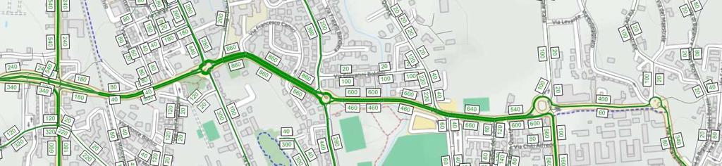 Varianti progettuali - risultati delle simulazioni Variante progettuale 3: Ridefinizione dei