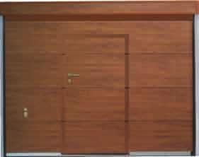 superficie goffrato legno è proposta in due varianti di tonalità: rovere tinta noce chiaro e rovere tinta noce scuro.