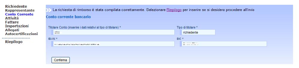 L obbligo di correzione può essere facilmente verificato dall Agenzia mediante un confronto tra l istanza e la dichiarazione dei redditi dell anno.